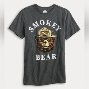 Smokey Bear Men's Graphic T-shirt Medium. New